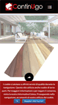 Mobile Screenshot of pavimenticontin.it